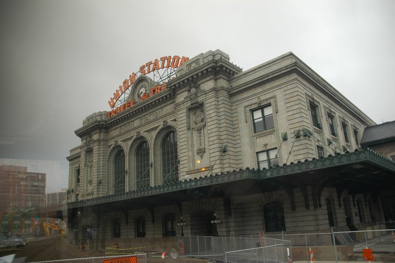 Union Station Denver - under reconstruction