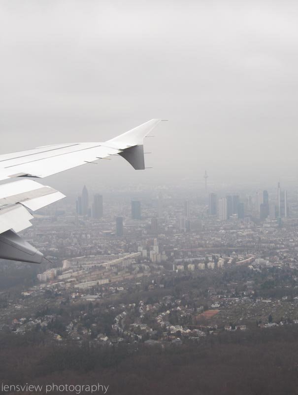 Flying Over Frankfurt