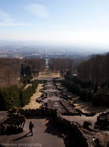 View Of Kassel From Hercules Monument