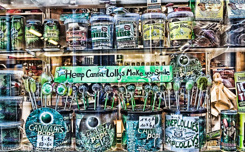 Hemp Lollipops Make You Smile :) Amsterdam