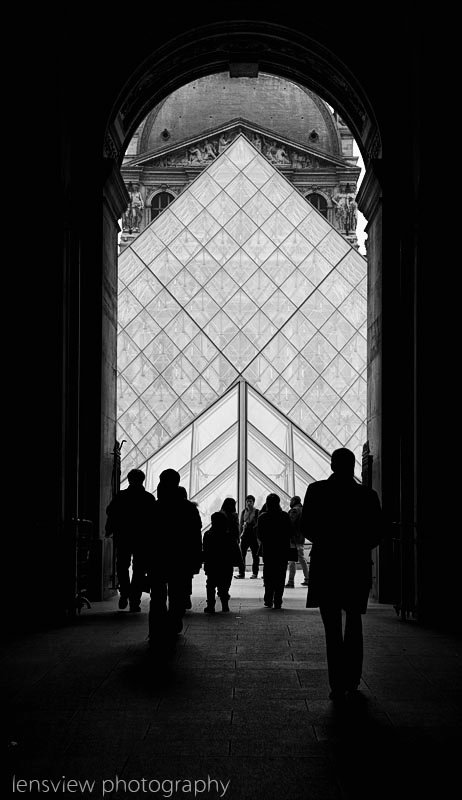 Glass Pyramid Of The Lourve