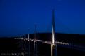 Millau Viaduct At Night