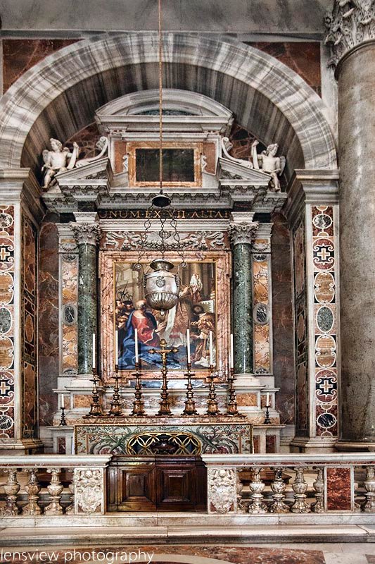 Inside St. Peter's Basilica 