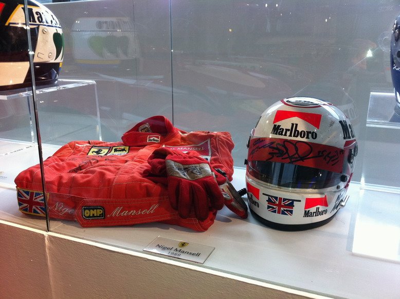 Nigel Mansell gear 1989