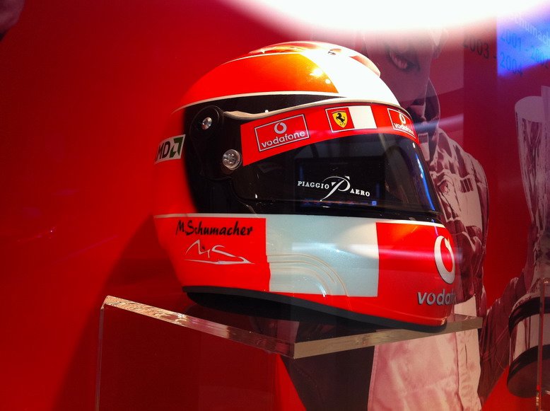 Helmet of da man.... Michael Schumacher