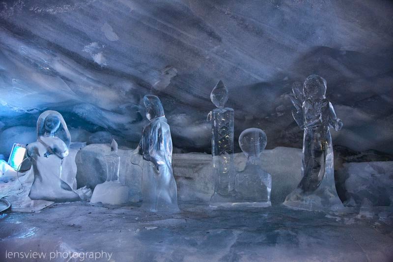 Matterhorn Glacier Paradise - Ice Carving