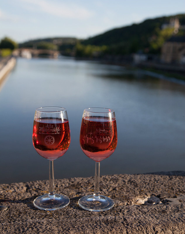 Wine On The Old Main Bridge Wurzburg