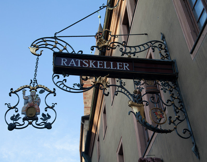 Ornate Sign Wurzburg
