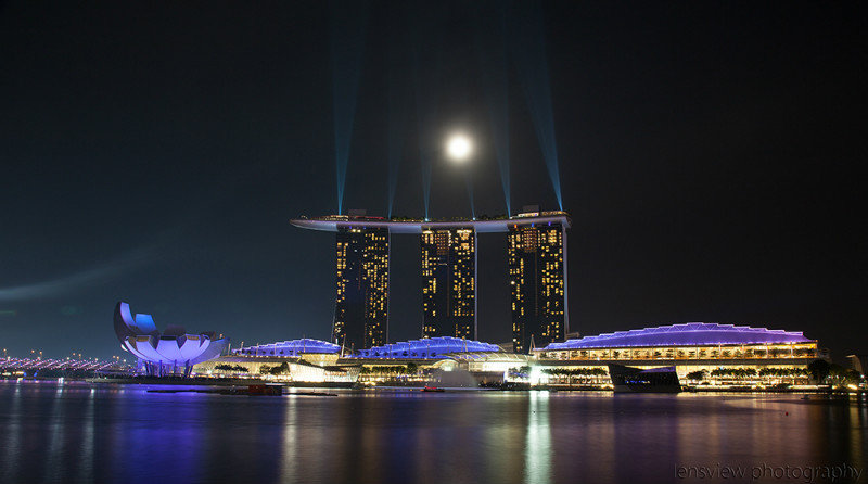 Marina Bay Sands Laser Show
