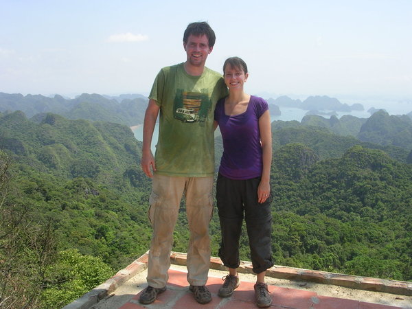 Halong Bay from the top of Navy Peak