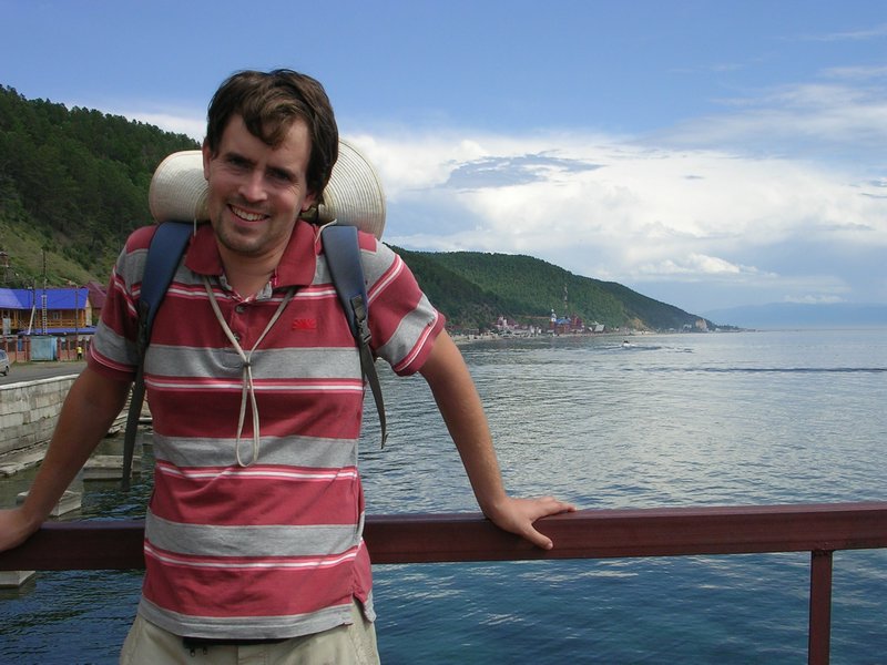 Harry at Lake Baikal