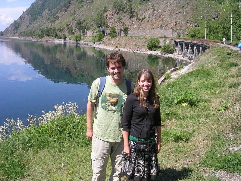 Us at Lake Baikal