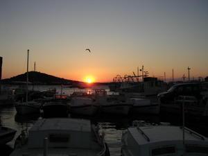 Sunset in Murter Island