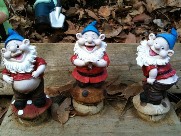 Cheeky gnomes!