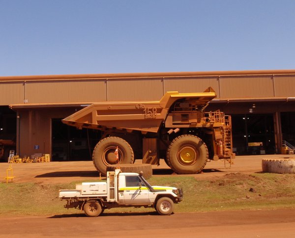 huge mining truck!