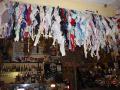 bra collection, Daly Waters pub