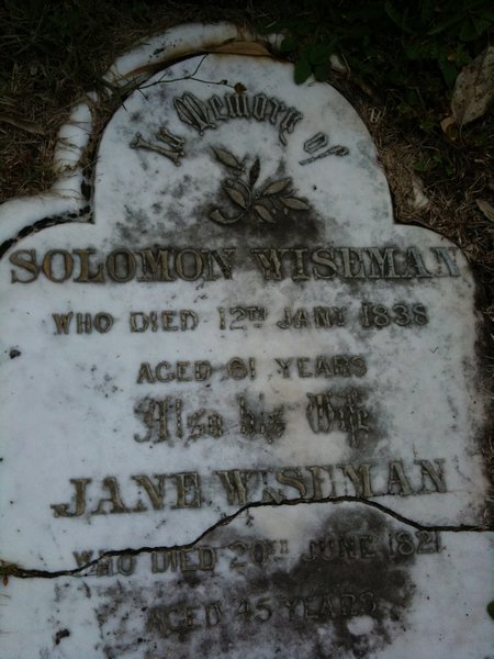 Solomon Wiseman's Grave