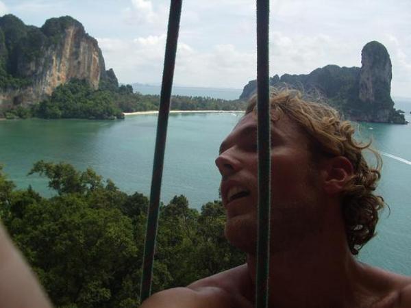 Me Climbing in Railay