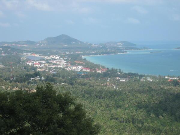 View from the Jungle Club,Koh Samui