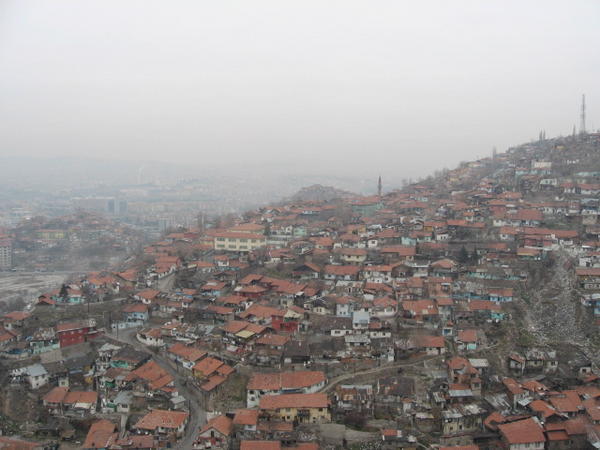 Overlookıng Old-Town Ankara