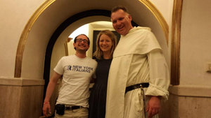 Fr. John, Jackie and I