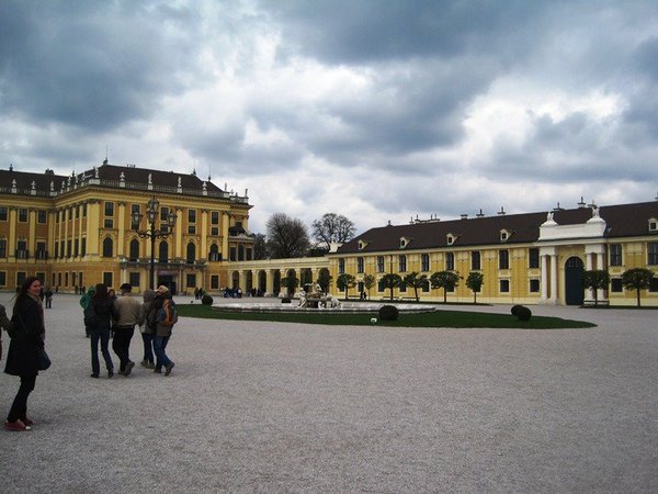 Cloudy Schonbrunn