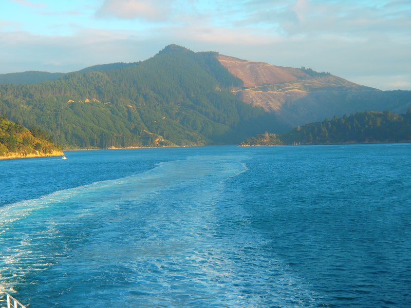 Crossing the Cook Strait