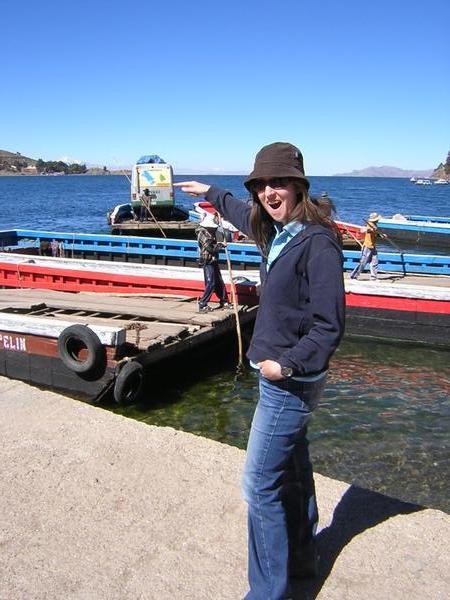 Crossing Lake Titikaka