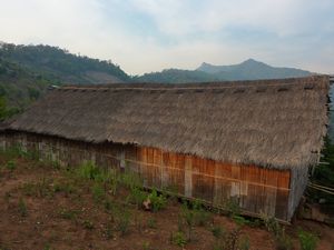Our accommodation in the Lahu village