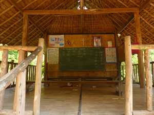 School built for the Karen Long Necks by Christian Missionaries
