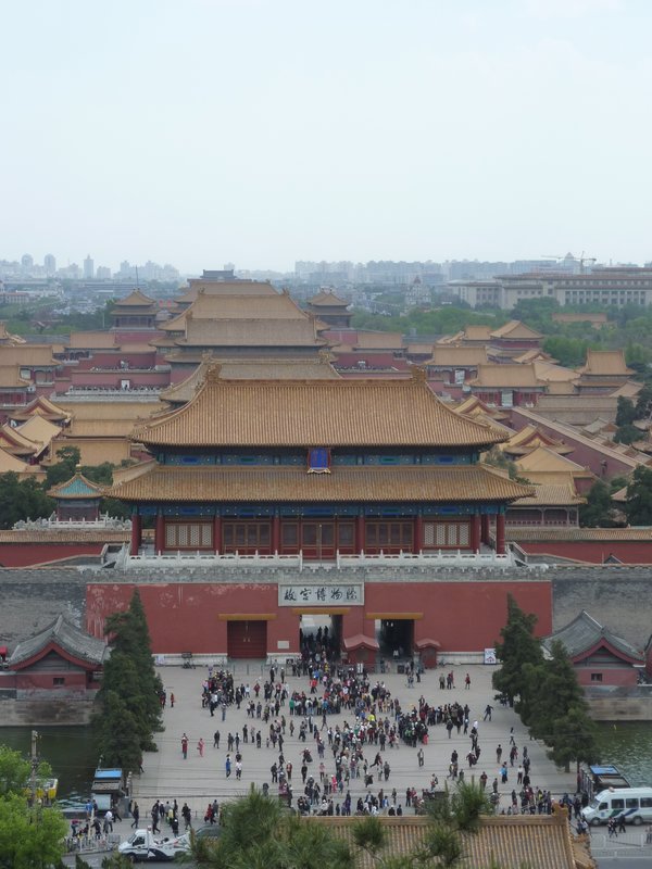 View over to the Forbidden City and Beyond