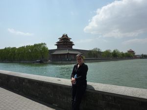 Me outside the Forbidden City