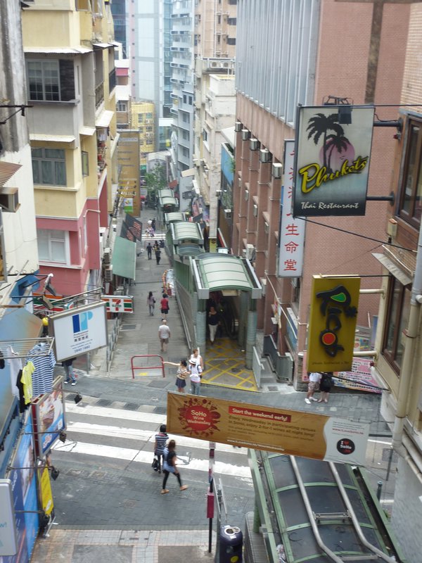 View from Hollywood Road