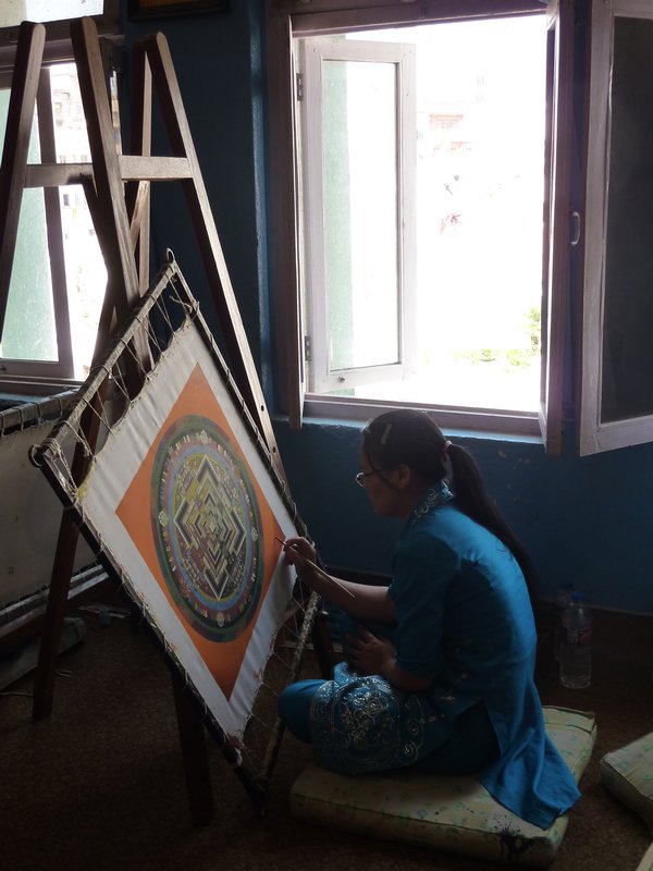 Painting Mandalas