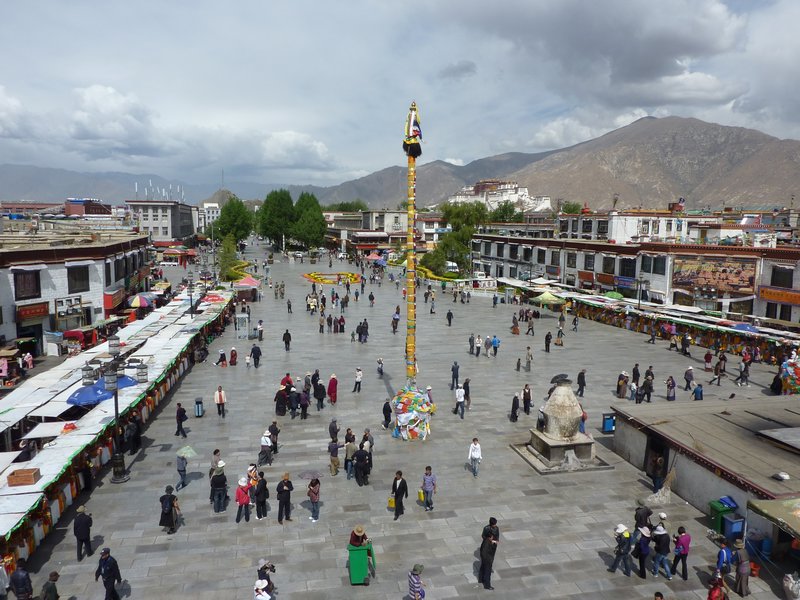 View from the roof of Jokhang