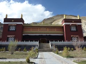 The new monastery at Sakya