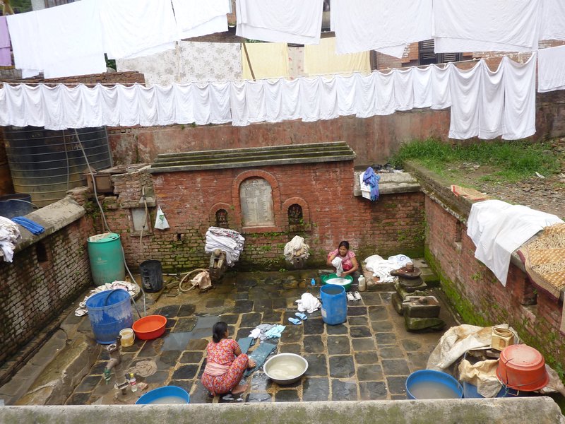 How you do your washing in Kathmandu