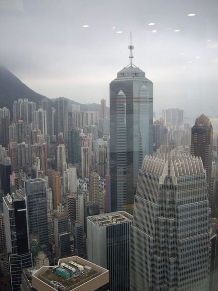 Hong Kong Island view from I.F.C.