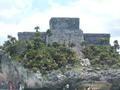 View of the Ruins - Vista de las Ruinas de Tulum
