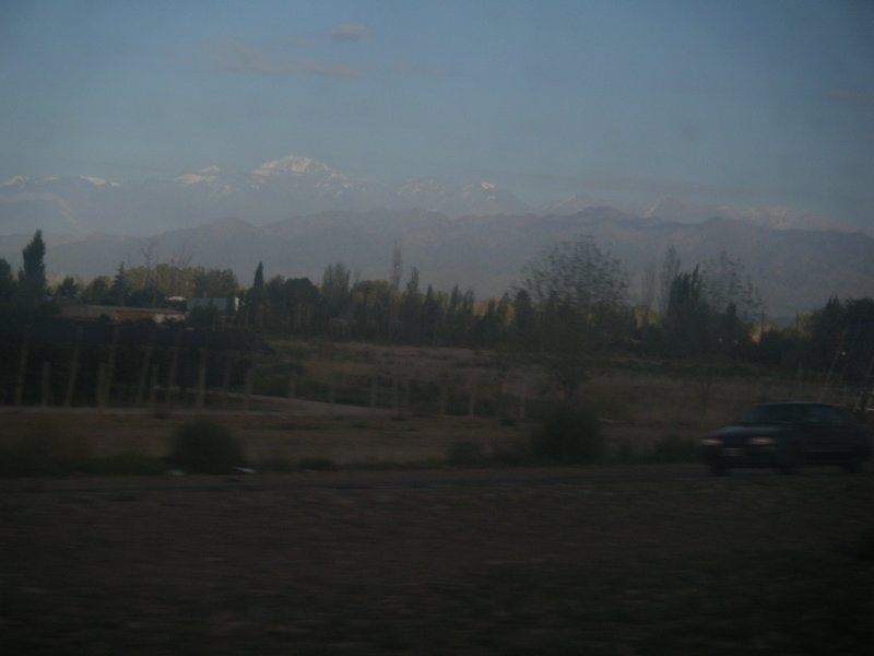 Arriving in Mendoza