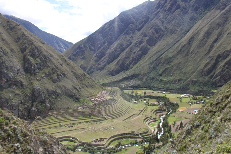 Day 1 of inca trail