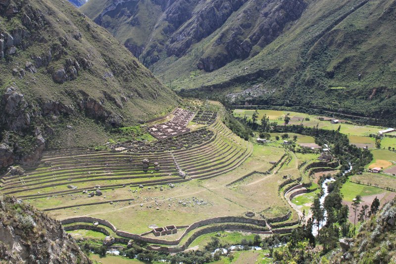 Day 1 of inca trail