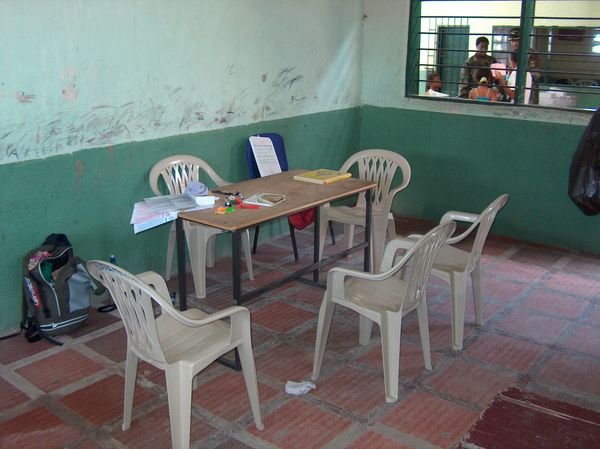 M;y exam space at Palmira