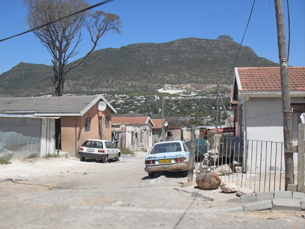 New units in Township;"Holywood" in background
