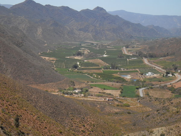 Valley leading to Montagu