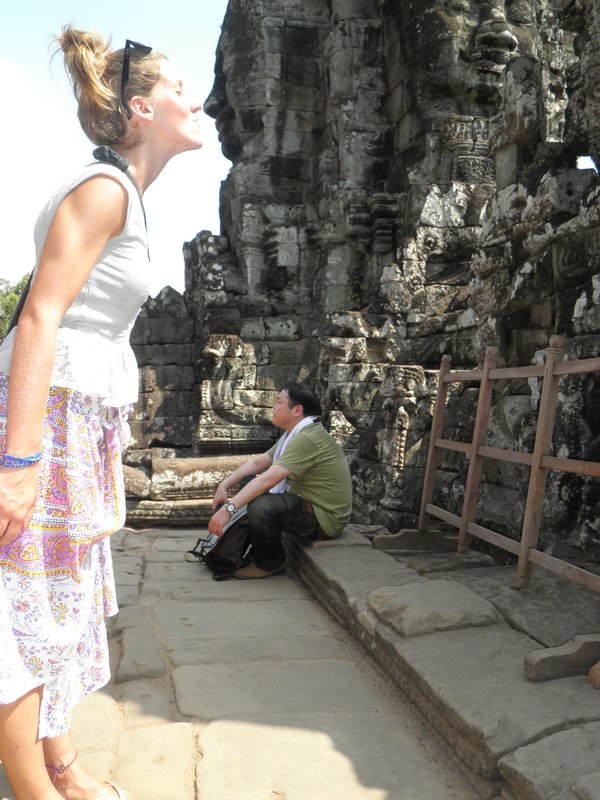 Elle at Angkor