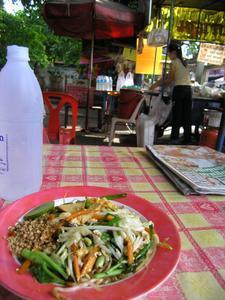 First meal in Bangkok