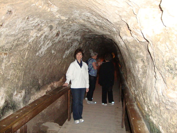 The tunnel to the well
