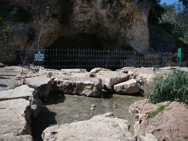 Gideons Cave and Harod Spring