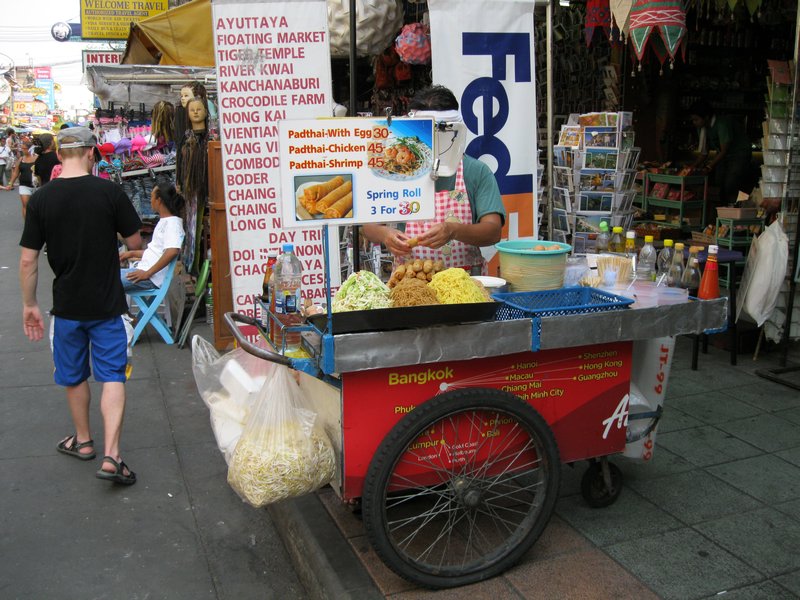 My Morning Pad Thai Cart